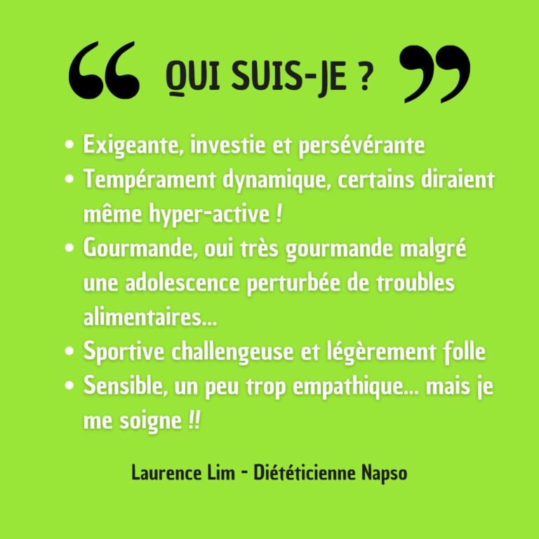 Laurence LIM, napso-thérapeute